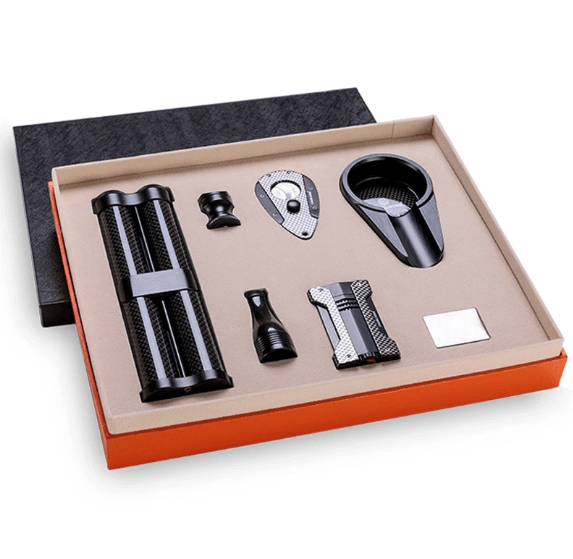 Coffret Cigare <br/> Carbone