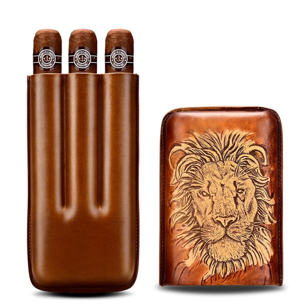 Étui à Cigare "Lion"